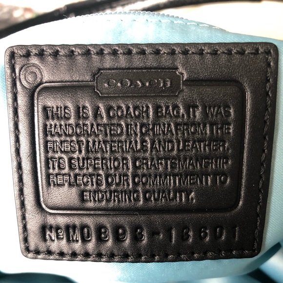 Coach Cricket NWOT Handbag M0893-13601 - Picture 10 of 15